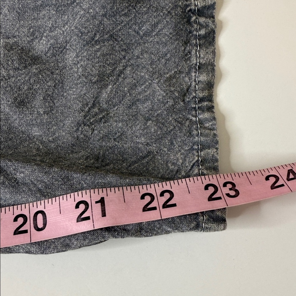 Cute Options BOHO Tiered Ruffle Pants Gray Medium / Large - Picture 13 of 13